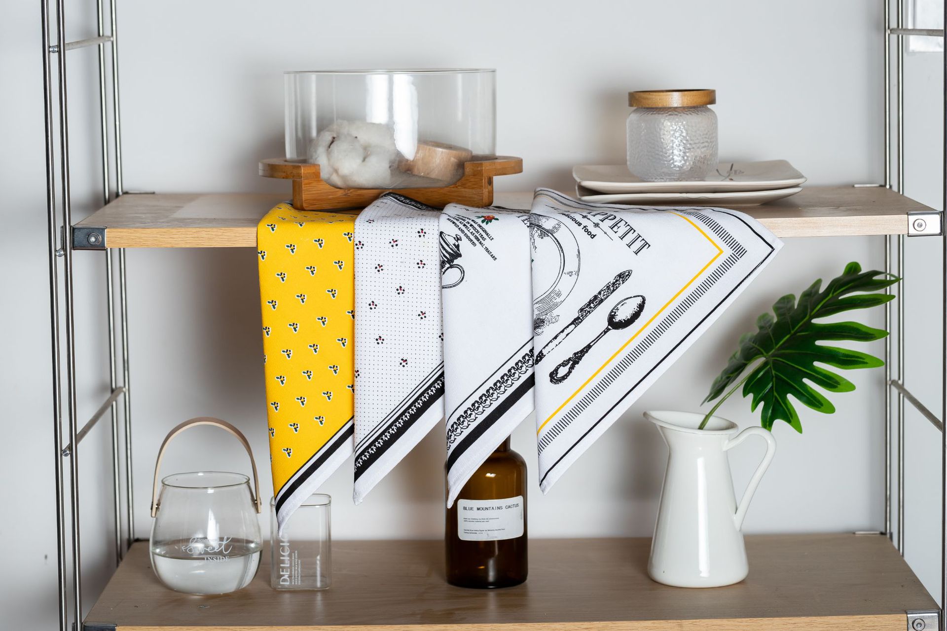 Nordic-style tea towels, placemats, cotton and linen fabric napkins, square home anti-slip napkins, cross-border food background cloth pic 53