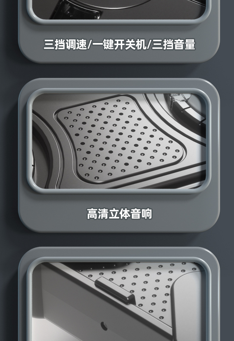 跨境儿童智能拳击靶音乐蓝牙拳击机运动健身拳击训练器解压玩具详情12
