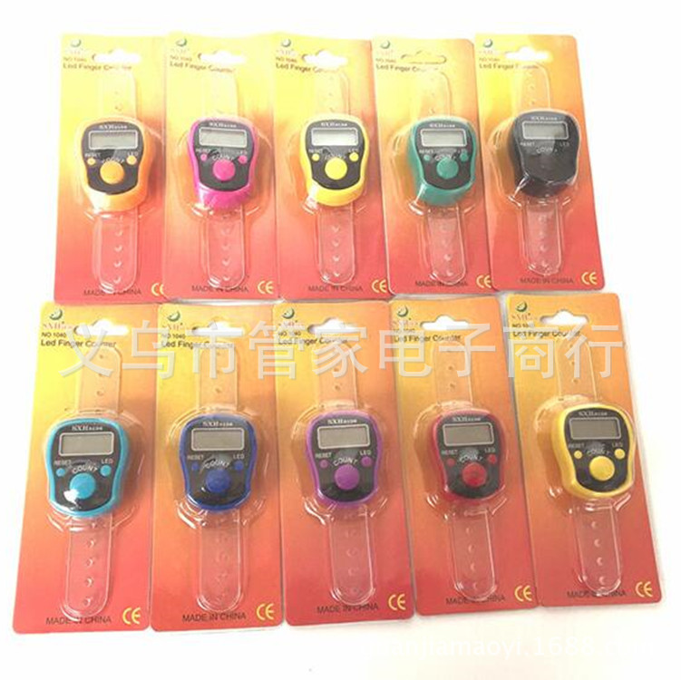 High-quality LED light ring chanting counter, manual electronic counter, LED counter wholesale pic 5