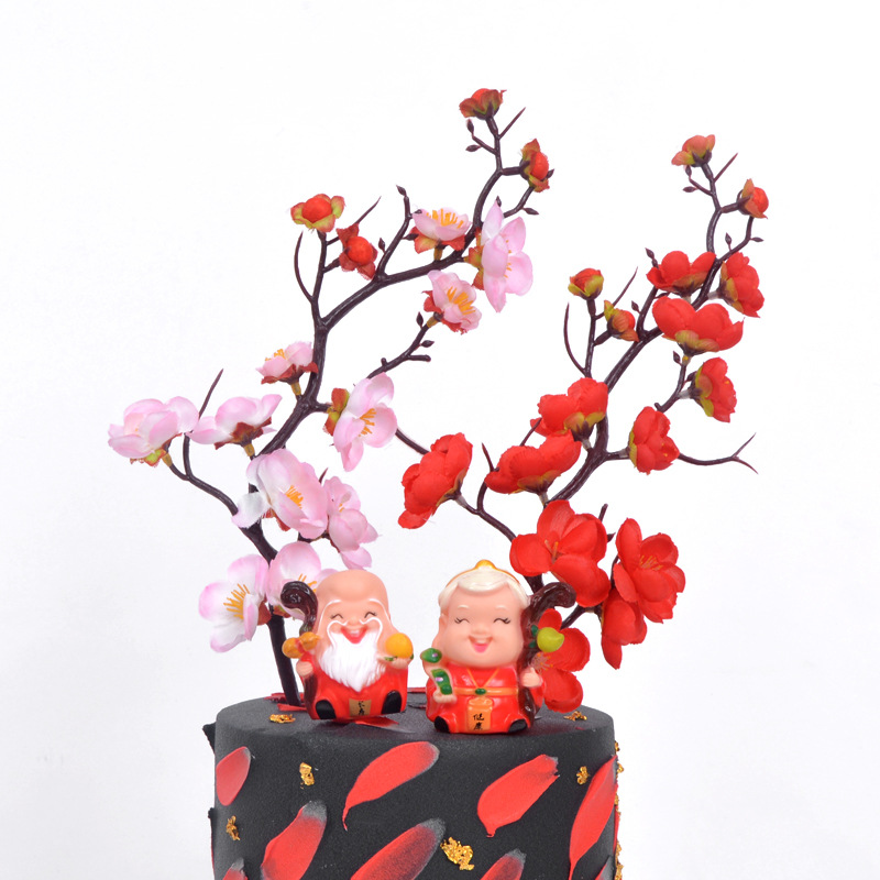 节日用品批发网红创意铂金小星星蛋糕装饰插牌百搭生日蛋糕装饰插牌 5个装详情18