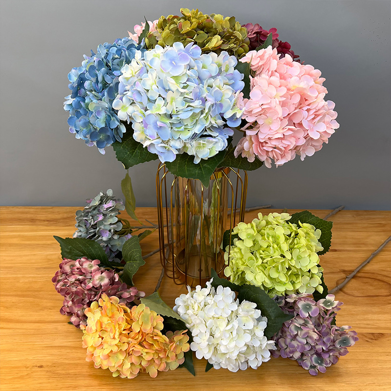 婚庆仿真花3头钻石玫瑰无叶版玫瑰花路引花材弗洛伊德玫瑰瀑布详情5