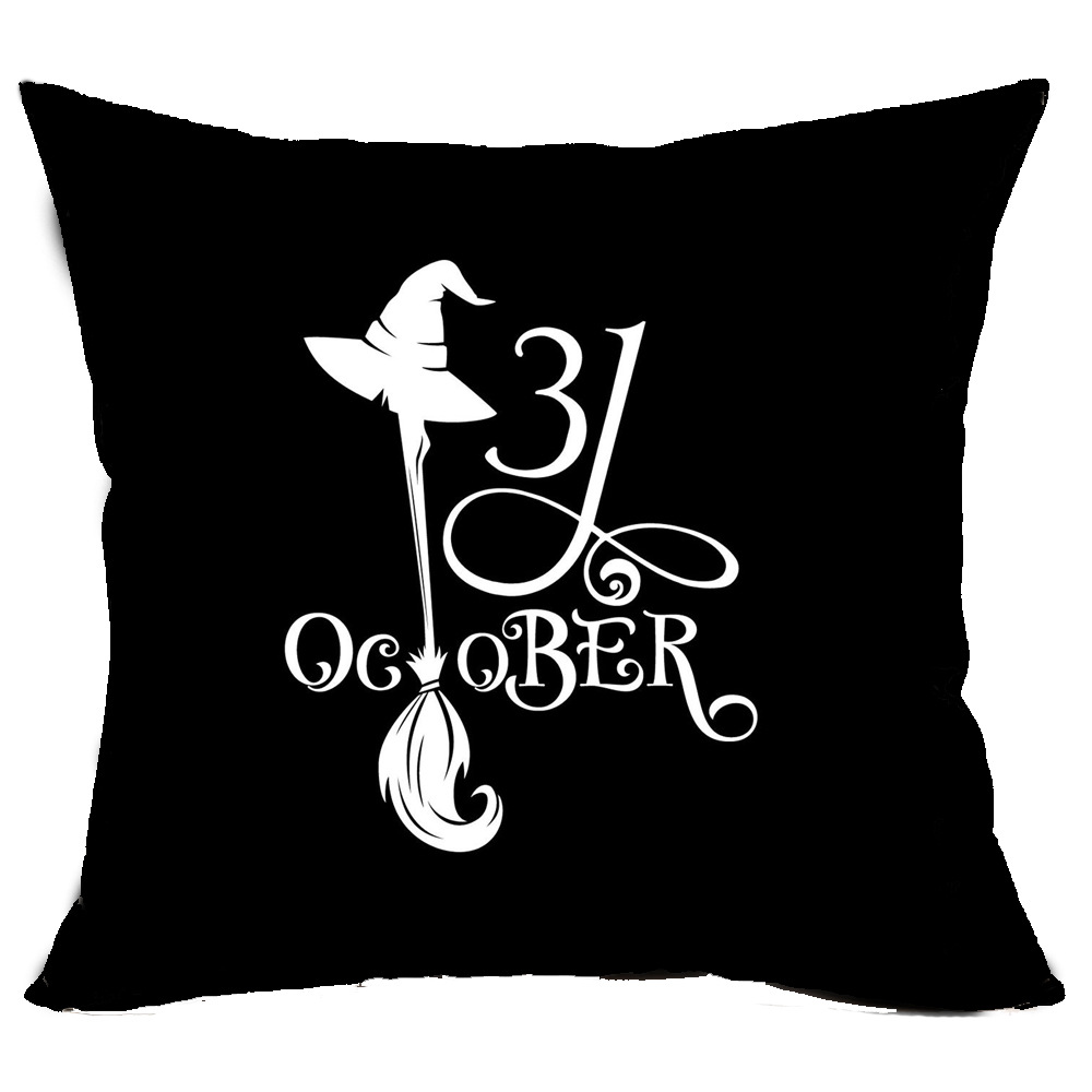 Wholesale of Halloween linen pillowcases with linen patterns pic 7