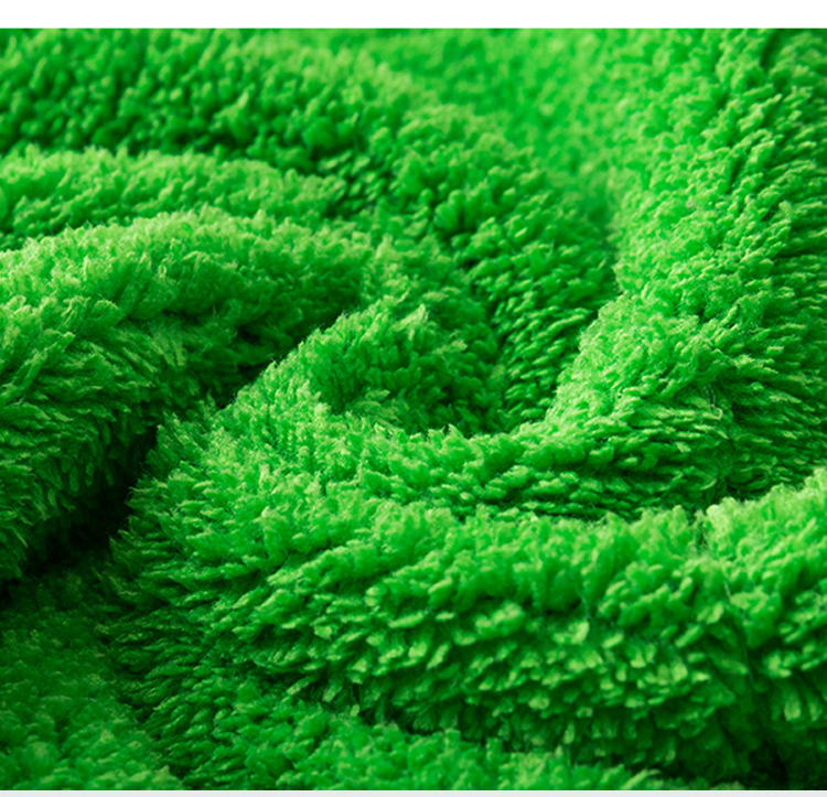 Factory direct sales of double-layer thickened coral fleece floor cleaning cloths, scouring pads, water-absorbing kitchen cleaning cloths, and dishwashing cloths pic 18