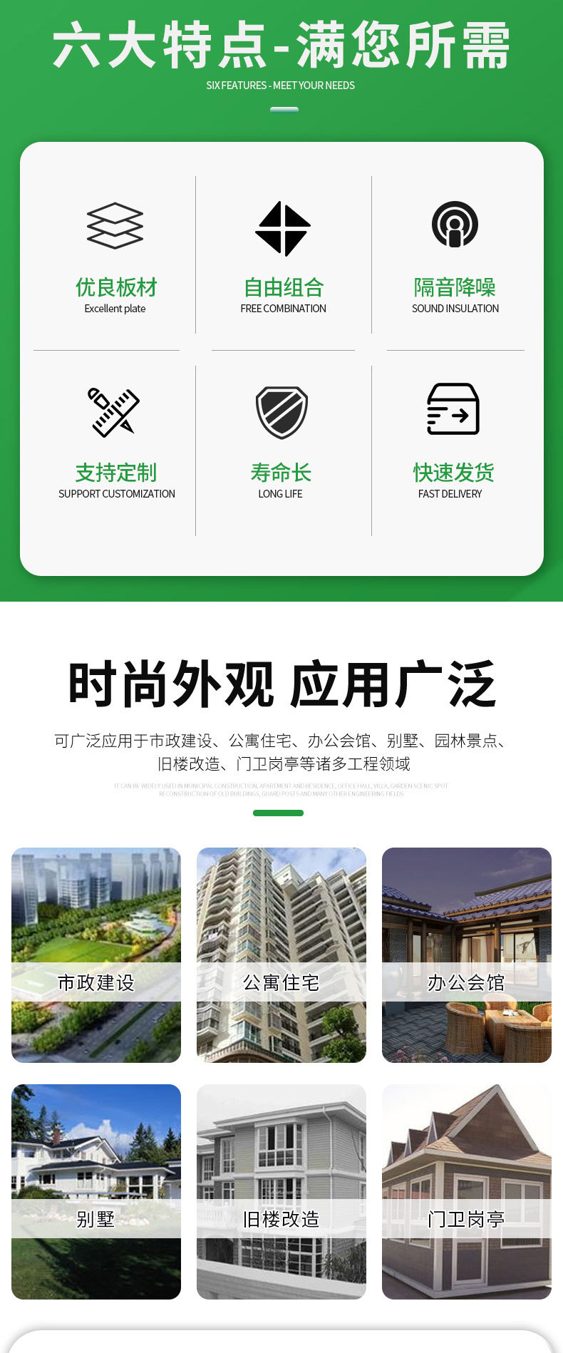 Metal decorative panel exterior wall insulation and decoration integrated panel, light steel villa guard booth, polyurethane sandwich panel factory direct sales pic 2