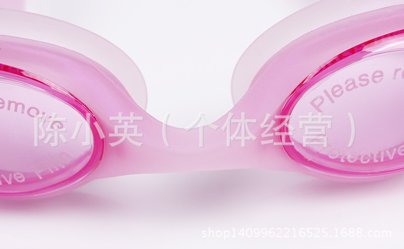 Factory direct supply of high-definition swimming goggles, flat swimming goggles, anti-fog and waterproof swimming goggles for both men and women pic 6