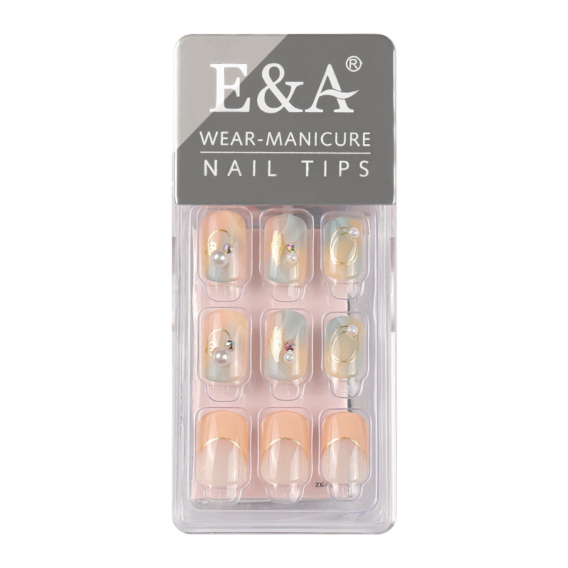 Wholesale of wearable nails, handcrafted wearable nails, nail patches, summer new products, back patches, wearable nails, finished nail patches, wholesale exclusively for foreign trade pic 13