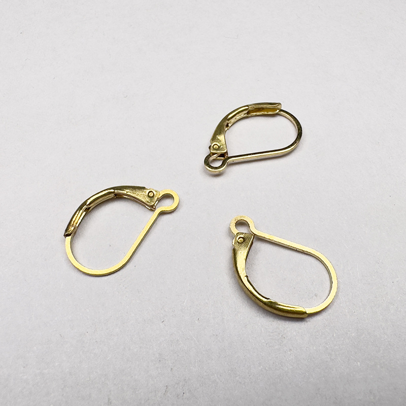 厂家现货批发法国钩diy饰品配件耳钩耳夹耳钉耳环耳饰详情5