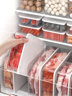 厨房冰箱长方形保鲜盒微波耐热塑料饭盒家用食品盒水果收纳密封盒详情2