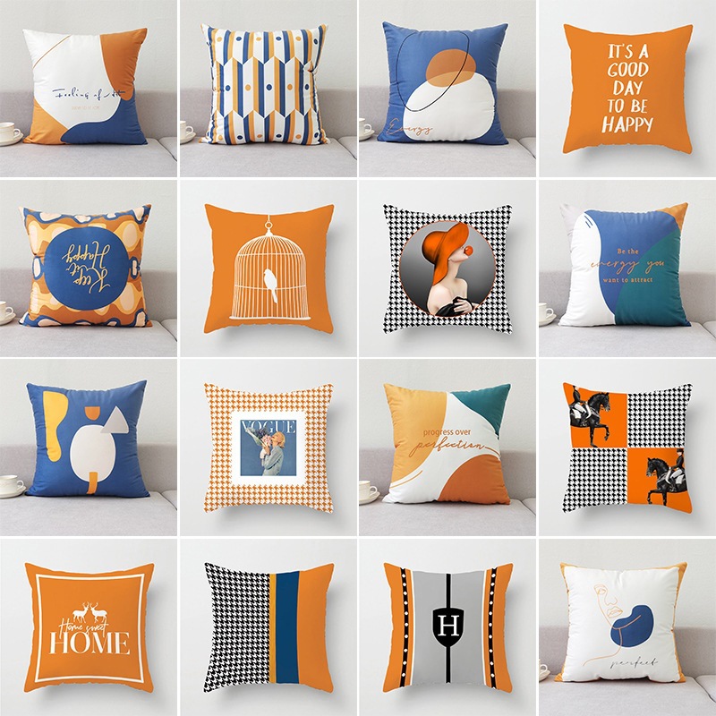 Cross-border Amazon throw pillows, Nordic style sofa cushions, light luxury cushion covers, seat cushion covers, ins style throw pillow covers wholesale pic 16