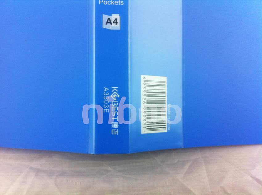 Kangbai A4/30 page Business pp Folder A3503E Special Offer Insert folder pic 63