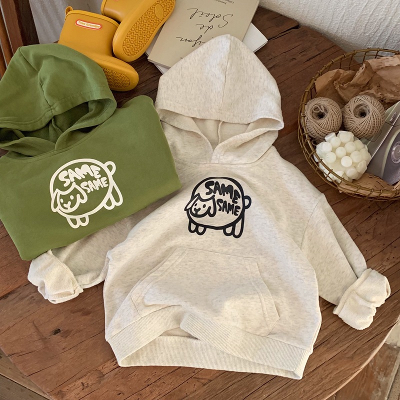 男童卫衣春秋2023新款小童洋气儿童春装上衣卡通宝宝春秋连帽外套详情9