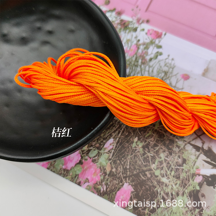 diy jewelry thread AB, Taiwan jade thread, colorful jewelry, nylon thread, jade bracelet, braided rope, 1mm jade thread wholesale pic 33