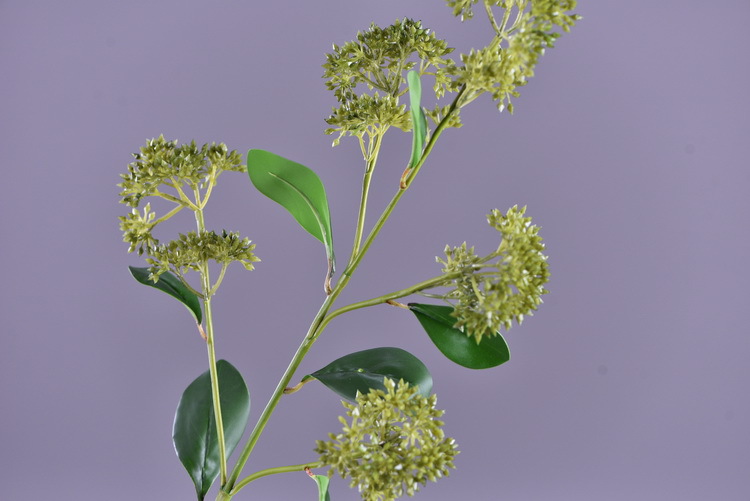 Artificial flower bouquets, flower arrangements, green plants, Dingding grass, artificial flowers, living room ornaments, decorative items, plastic flowers, photography props, silk flowers, artificial plants pic 20