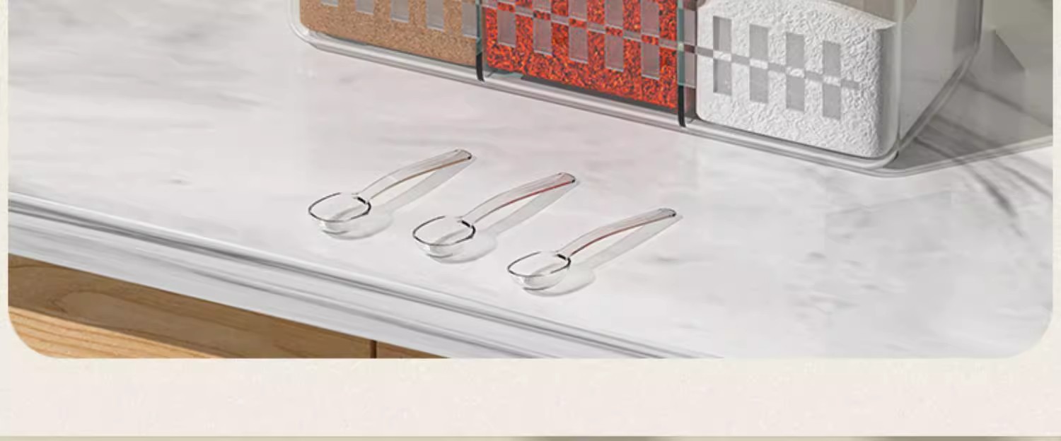 调料盒家用厨房调料罐组合套装一体多格盐味精胡椒收纳佐料调味瓶详情10