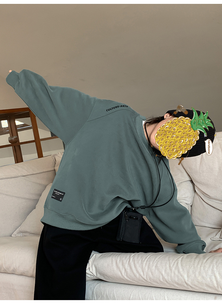 童装2024新款卫衣儿童卫衣男童时髦潮打底衫韩版宝宝上衣男孩宽松详情21