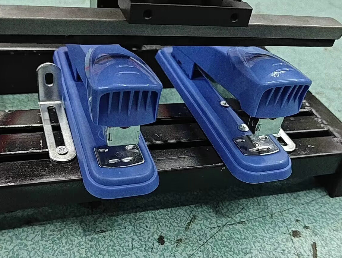 2024 All-new upgraded 2nd generation electric fully automatic heavy-duty pneumatic factory paper card head stapler, commercial small quick binding machine manufacturer pic 4