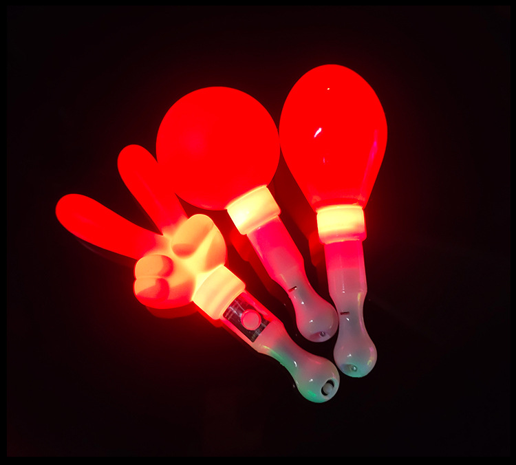 发光明星应援手势荧光棒演唱会助威道具闪光星星爱心棒手灯棒批发详情20