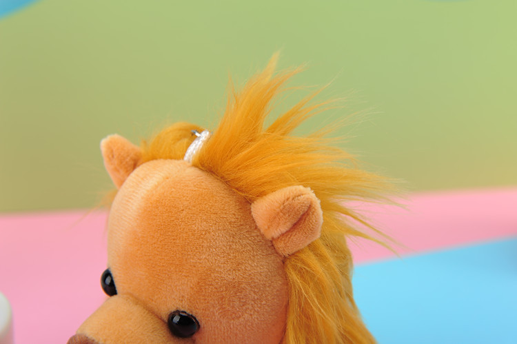 Wholesale of new cross-border animal plush toys, dolls, small pendants, clothing, bags and accessories for elephants, lions and tigers pic 20