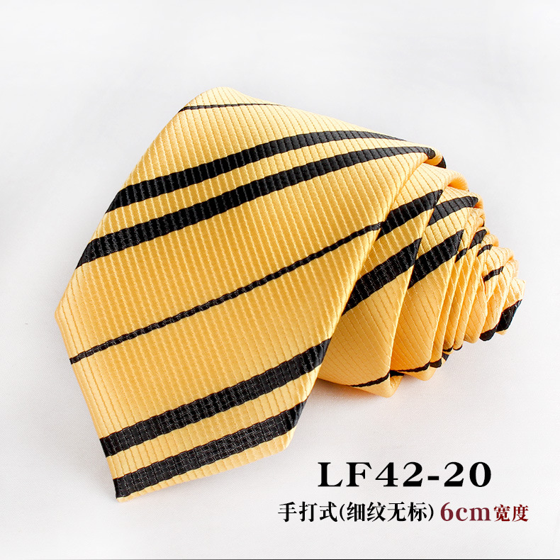 哈利波特领带格兰芬多斯莱特林拉文克劳赫奇帕奇学院条纹徽章领带详情29