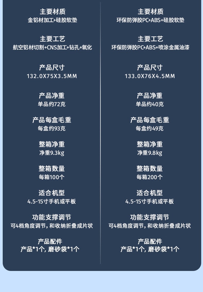 新款 Z11手机支架多功能便携直播适用于网课直播礼品支架跨境批发详情7