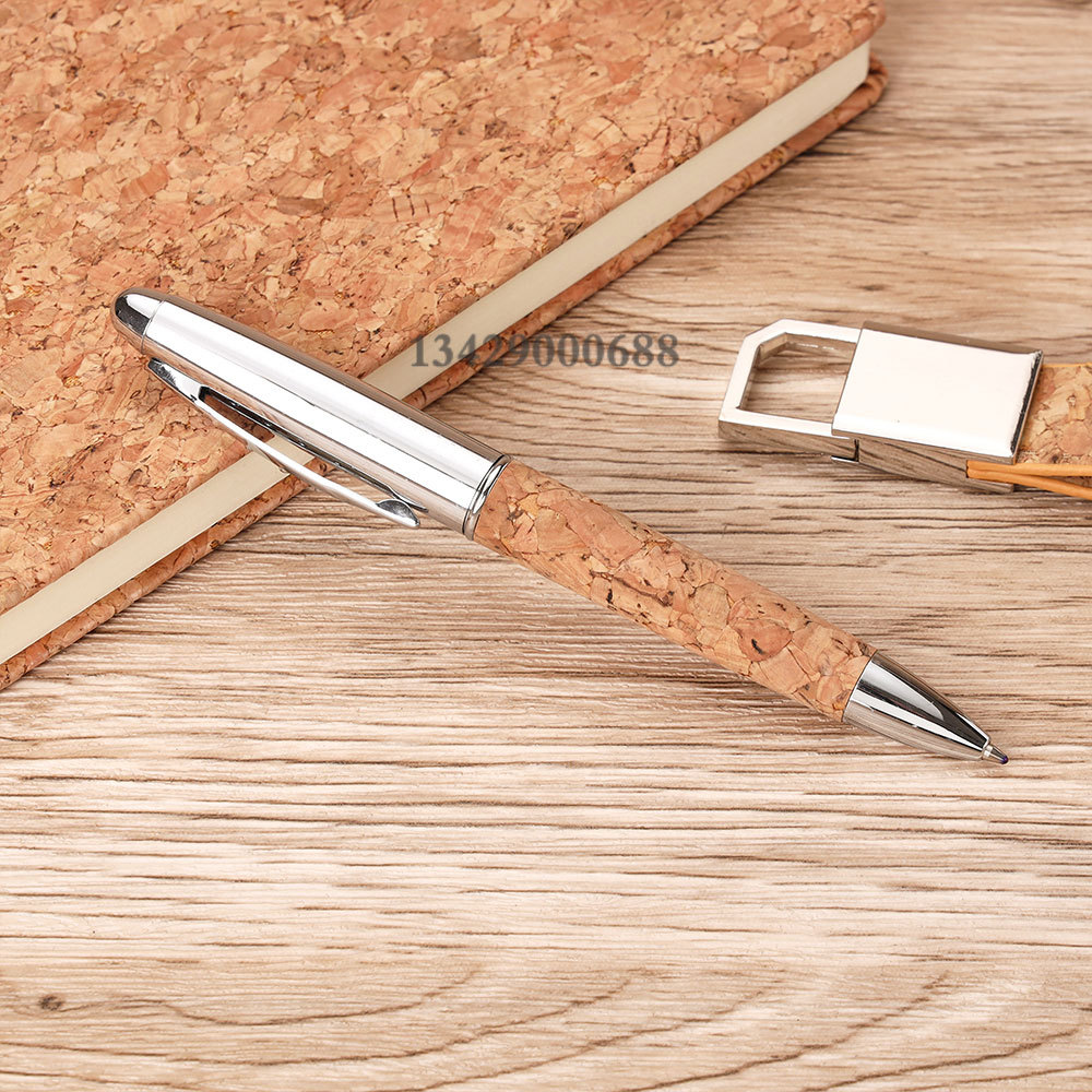 Cork notebook set, school, company, winery, keychain, business event, gift notebook set pic 8