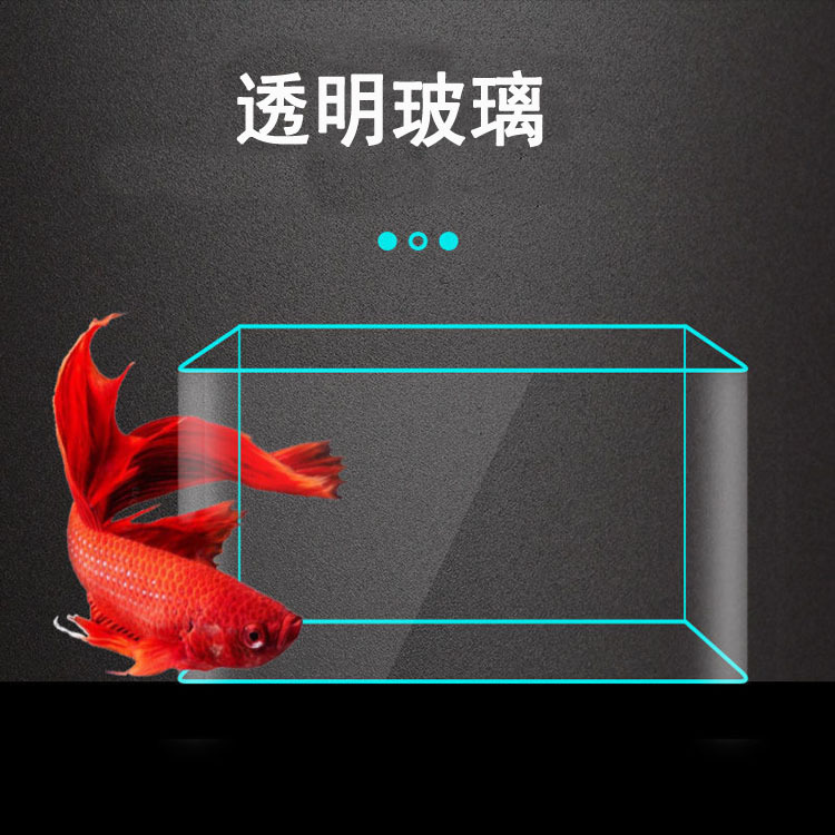 Factory wholesale of 5-piece fish tanks, including pet tanks, aquarium tanks, and Baojie Aquarium pic 2