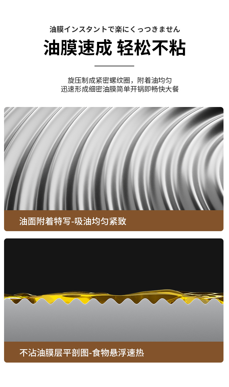 Zhangqiu Zhenbu Rust wok is a traditional old-fashioned flat-bottomed iron wok without coating, suitable for household induction cookers and gas stoves pic 9