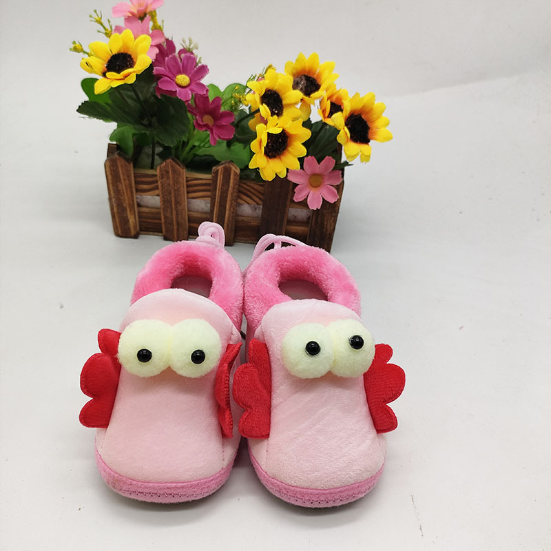 Cotton shoes for infants and toddlers aged 0-1 year old, soft soles, anti-slip and non-falling shoes for boys and girls aged 6-8 to 10 months before they start walking pic 3