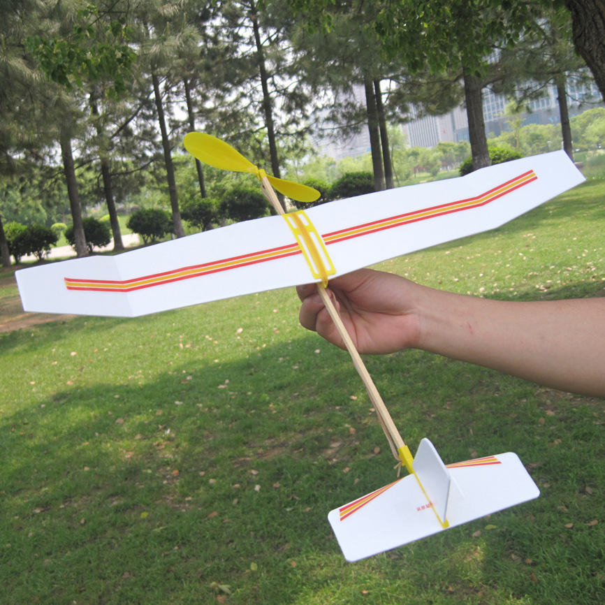 Flying rubber band power aircraft, aviation research and learning, aircraft model assembly, model aircraft assembly, Tianchi competition, aircraft model assembly pic 11