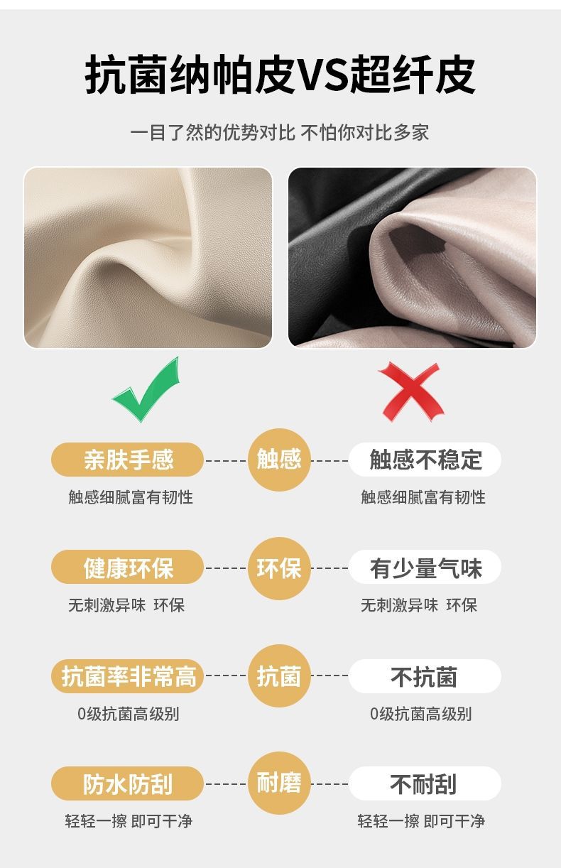 奶油风床头柜简约现代实木床头收纳柜家用床柜子卧室小型床边柜详情19