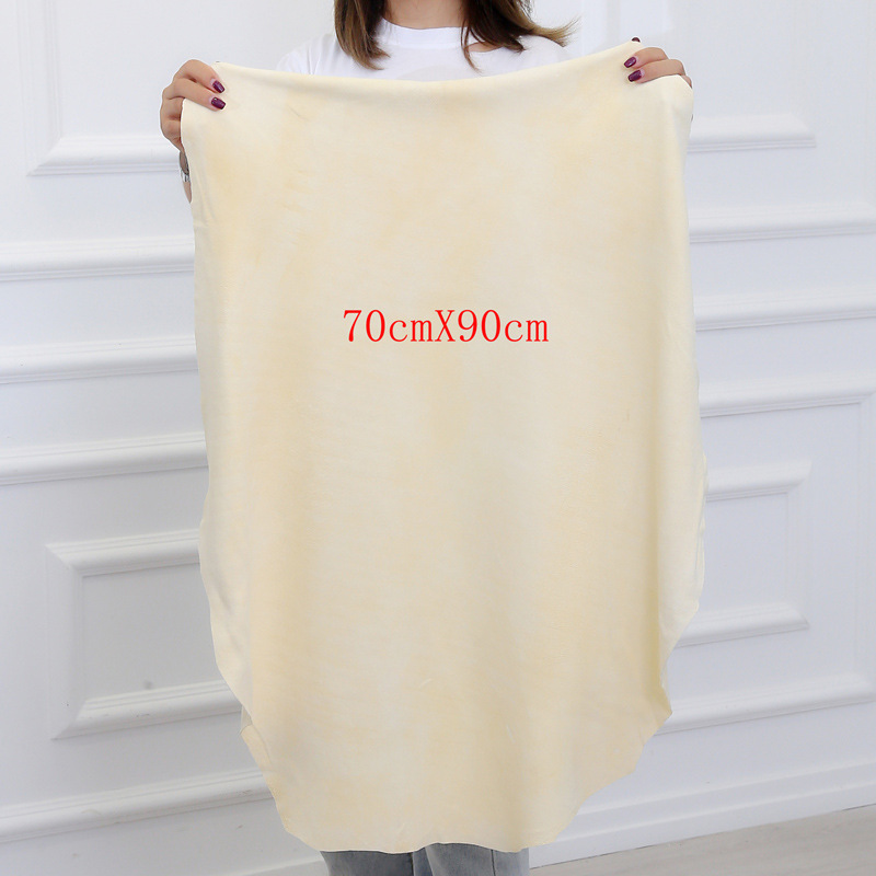 羊皮巾擦车鹿皮巾鸡皮布鹿皮 洗车麂皮抹布几皮批发供应 汽车用品详情23