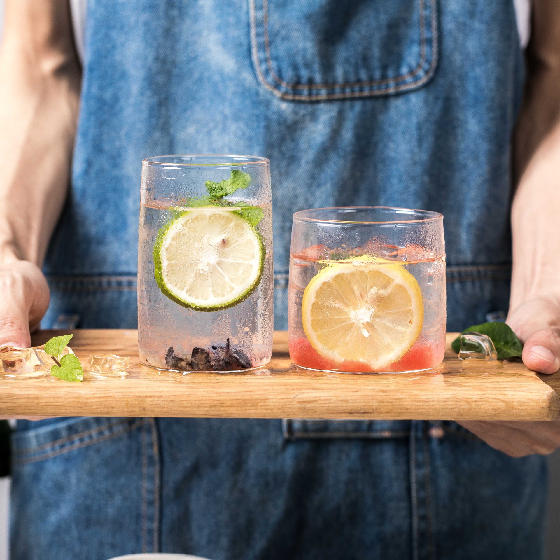 ins风皮革手提玻璃花瓶简约花器家居装饰品收纳摆件烛台水培花瓶详情9