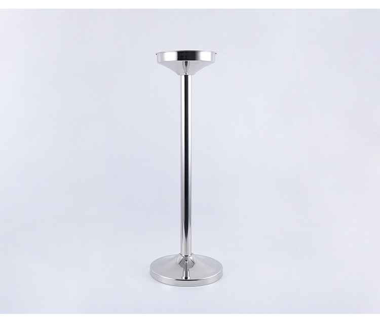 Creative banquet champagne barrel rack, wine barrel rack, stainless steel ice barrel rack, European-style ice barrel rack, luxury champagne rack pic 4