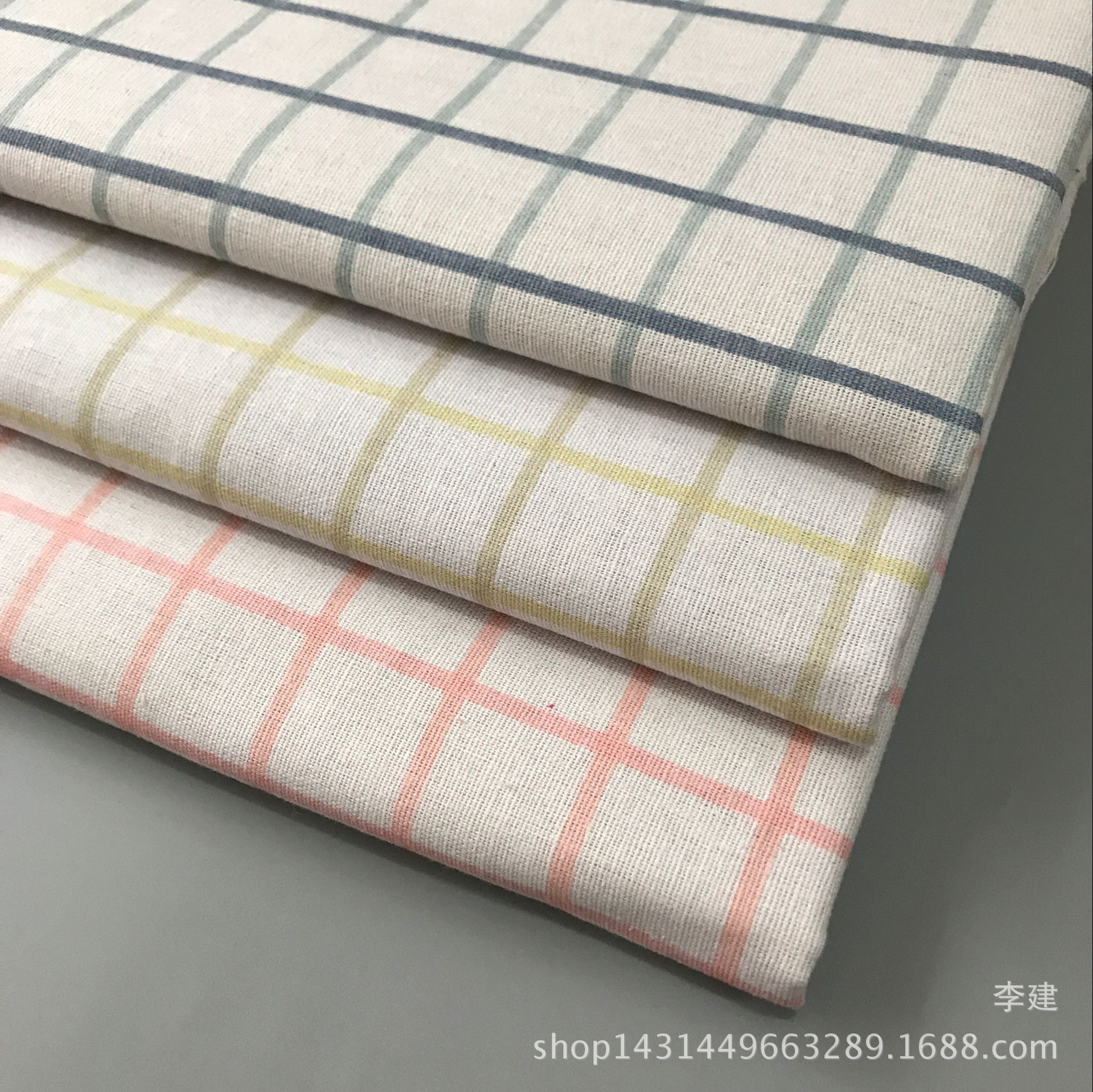 Jianxiang Textile Factory supplies linen printed Nordic-style tablecloths, cushions, aprons and storage bags, which can be made into PE film pic 48