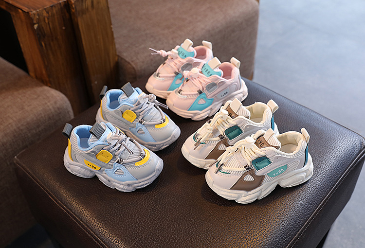 春秋儿童板鞋网面单鞋女童时尚休闲鞋男童鞋轻便童运动鞋中小童鞋详情5