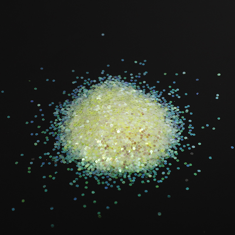 1/24 Iridescent Seven-Color Golden Onion Powder, Dazzling Glitter Powder, 1kg package, 1mm Seven-color Laser Powder, Nail sequins, High Gloss, waterproof pic 27