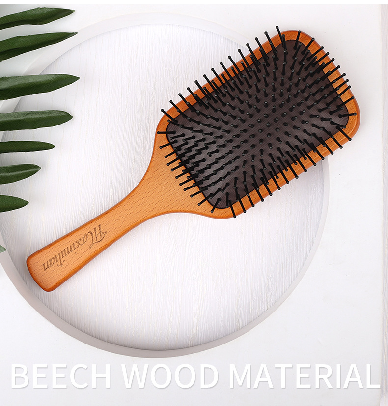 气垫梳按摩梳梳子女生专用实木气囊梳顺发头皮美发梳气垫爆款详情28