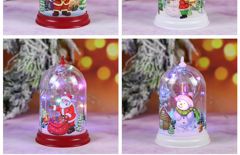 New Christmas decorative items: LED lights for the elderly, snowmen, night lights, pendants, and creative Christmas gifts pic 4