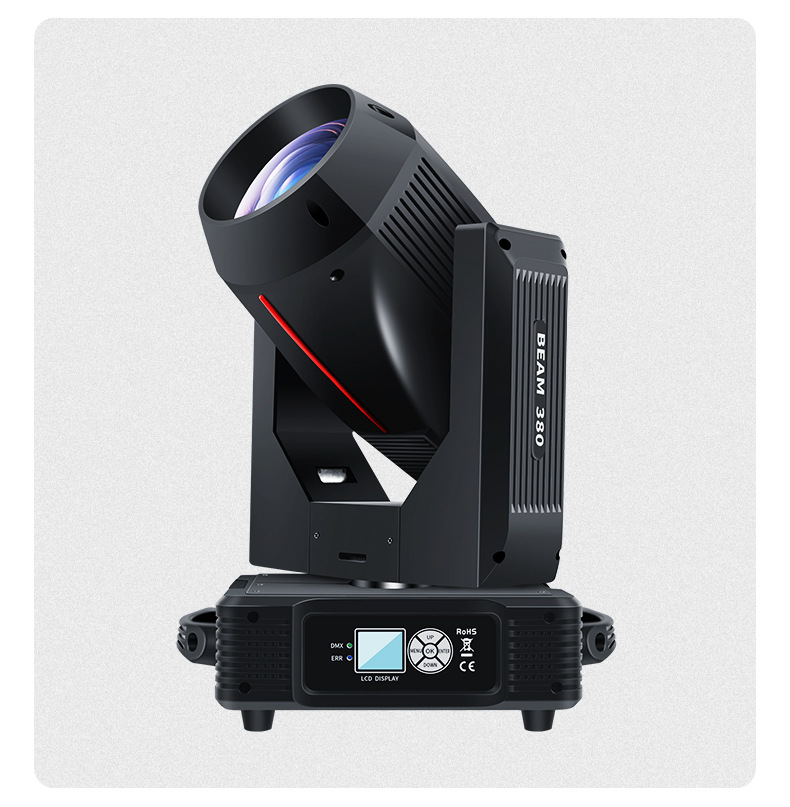 驰娅380w光束灯旋转摇头灯 晚会婚庆舞台酒吧KTV清吧高楼地标灯光详情26