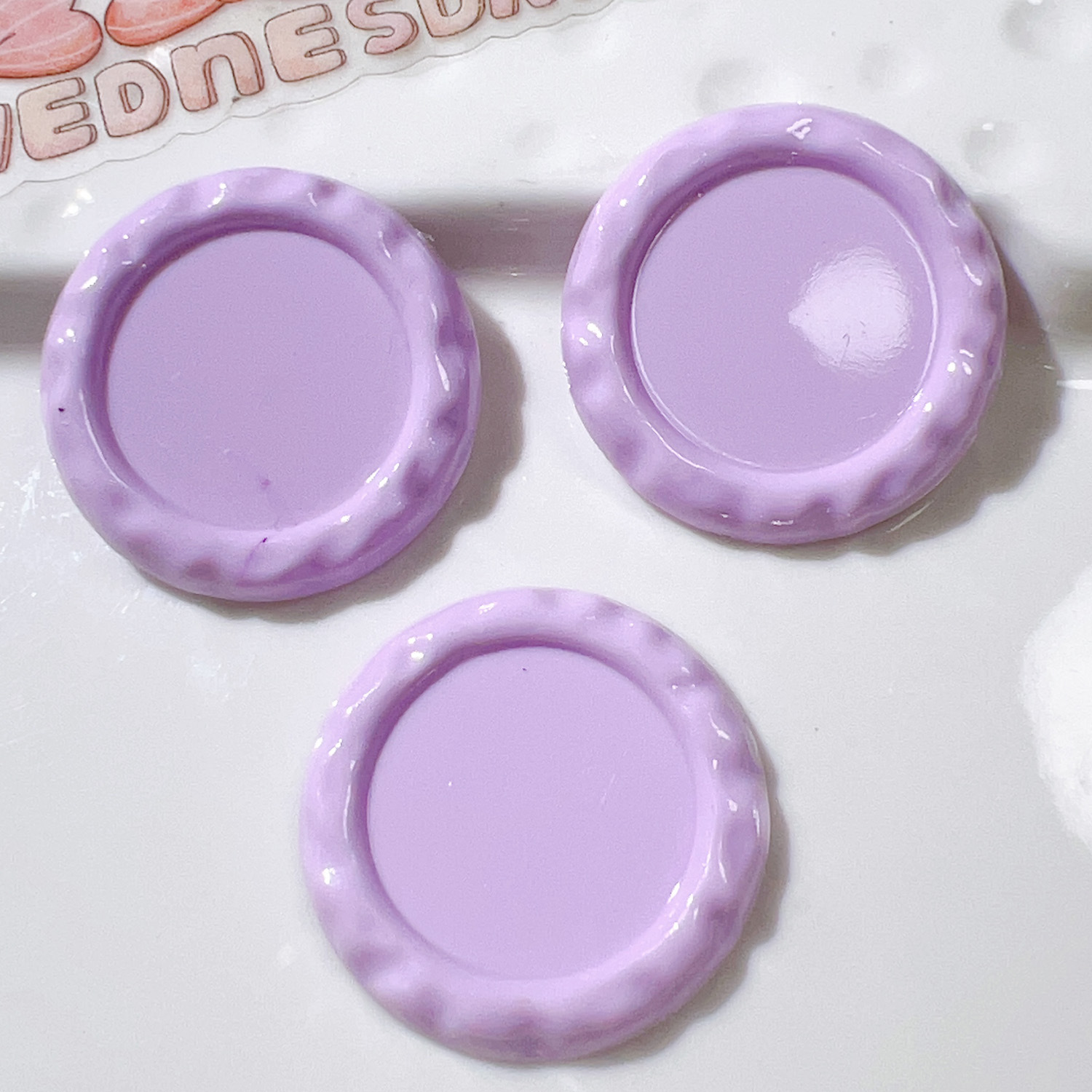 Wholesale acrylic accessories, diy hair accessories, hair strings, cream glue, phone cases, clothing, handcrafted materials, glossy discs pic 17