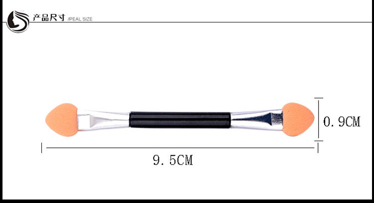 shanilak aluminum tube double-headed rubber small brush Magic Mirror Powder nail tool set, 10 pieces of eyeshadow brush and eyeshadow stick, essential for other nail products pic 10