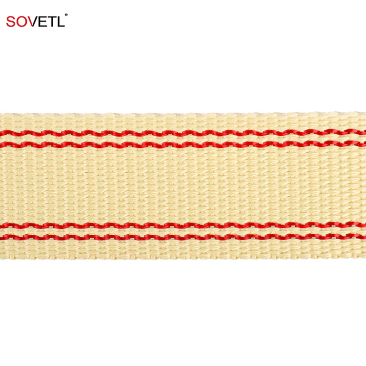 Fireproof, flame-retardant and high-temperature resistant aramid webbing, military green, yellow, black, red and orange fire safety belts for shoes, hats, clothing and bags pic 3