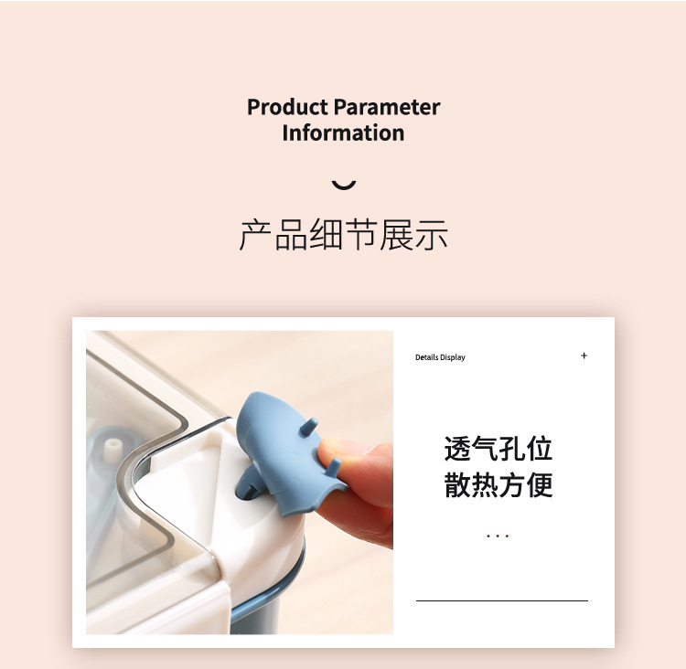 北欧ins网红304不锈钢大容量午饭盒学生上班族保温便当盒便携餐盒详情11