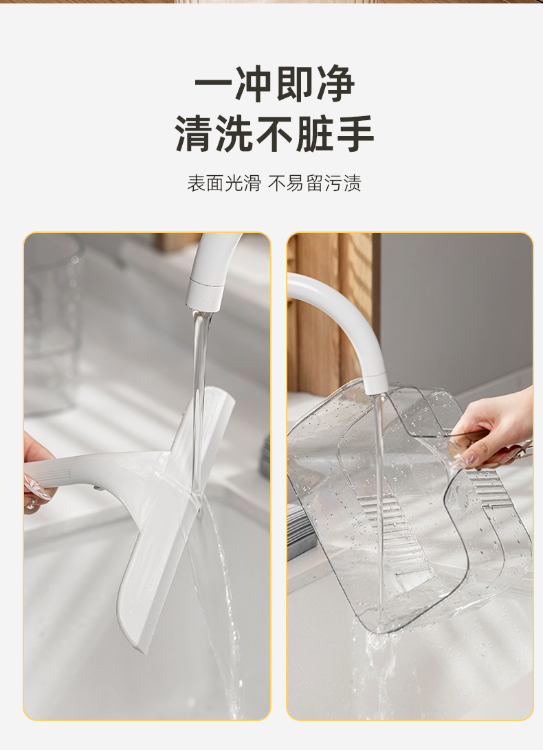 厨房垃圾桶壁挂式家用带刮板厨房餐桌酒店清洁工具橱柜门挂式专用详情11