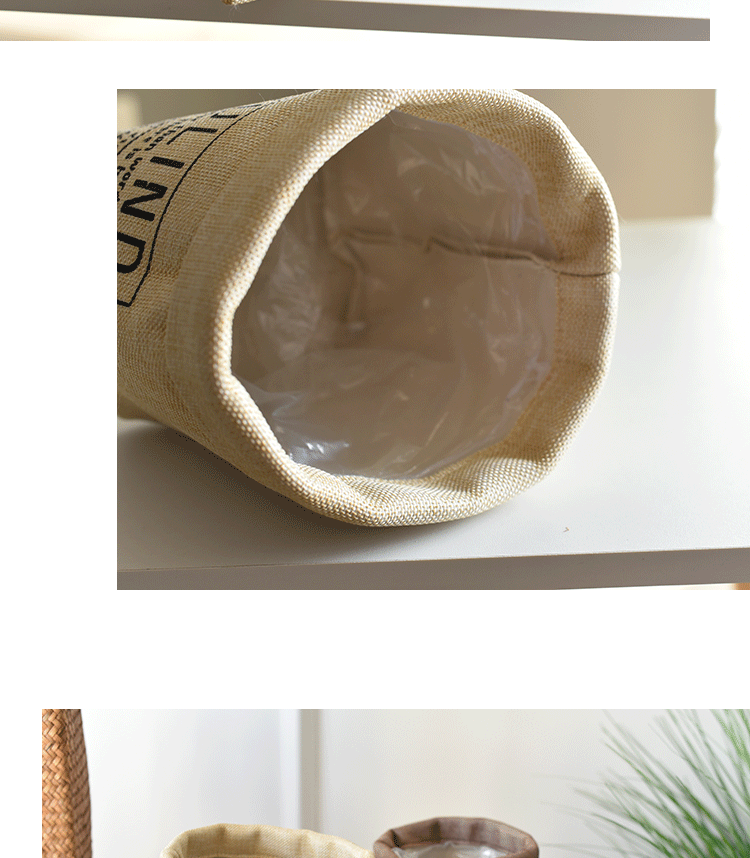 Nordic fabric flower pot storage bags, storage boxes, washable flower vases, home flower pot covers, decorative flower POTS pic 8