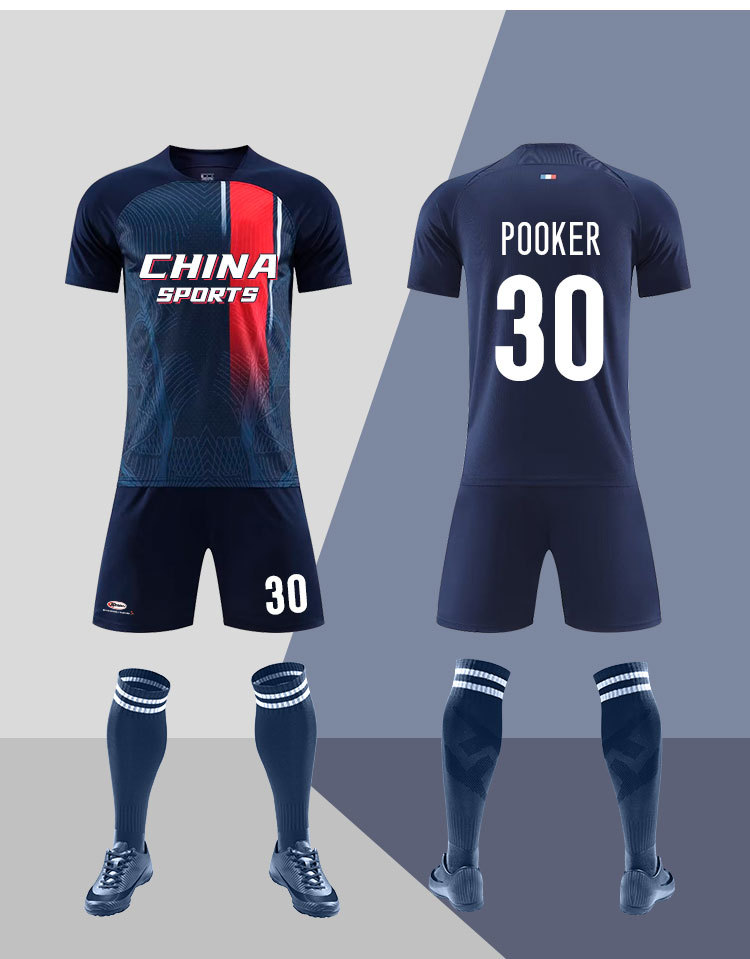 2022世界杯俱乐部足球服男女成人儿童套装团购印号尤文利物浦球衣详情13