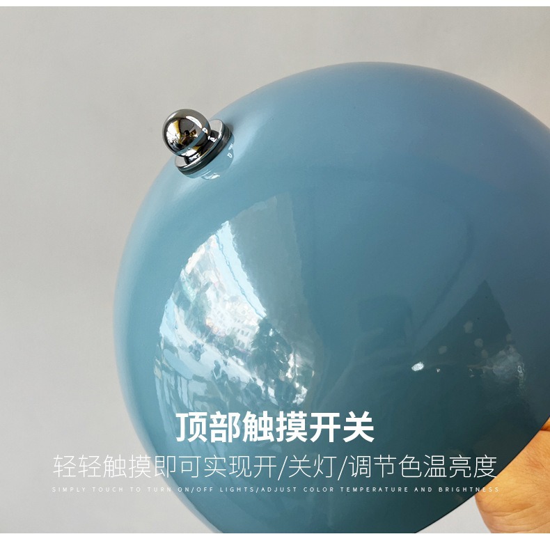 跨境热销装饰台灯 源头工厂现货现发USB充电触摸卧室蘑菇花苞台灯详情2