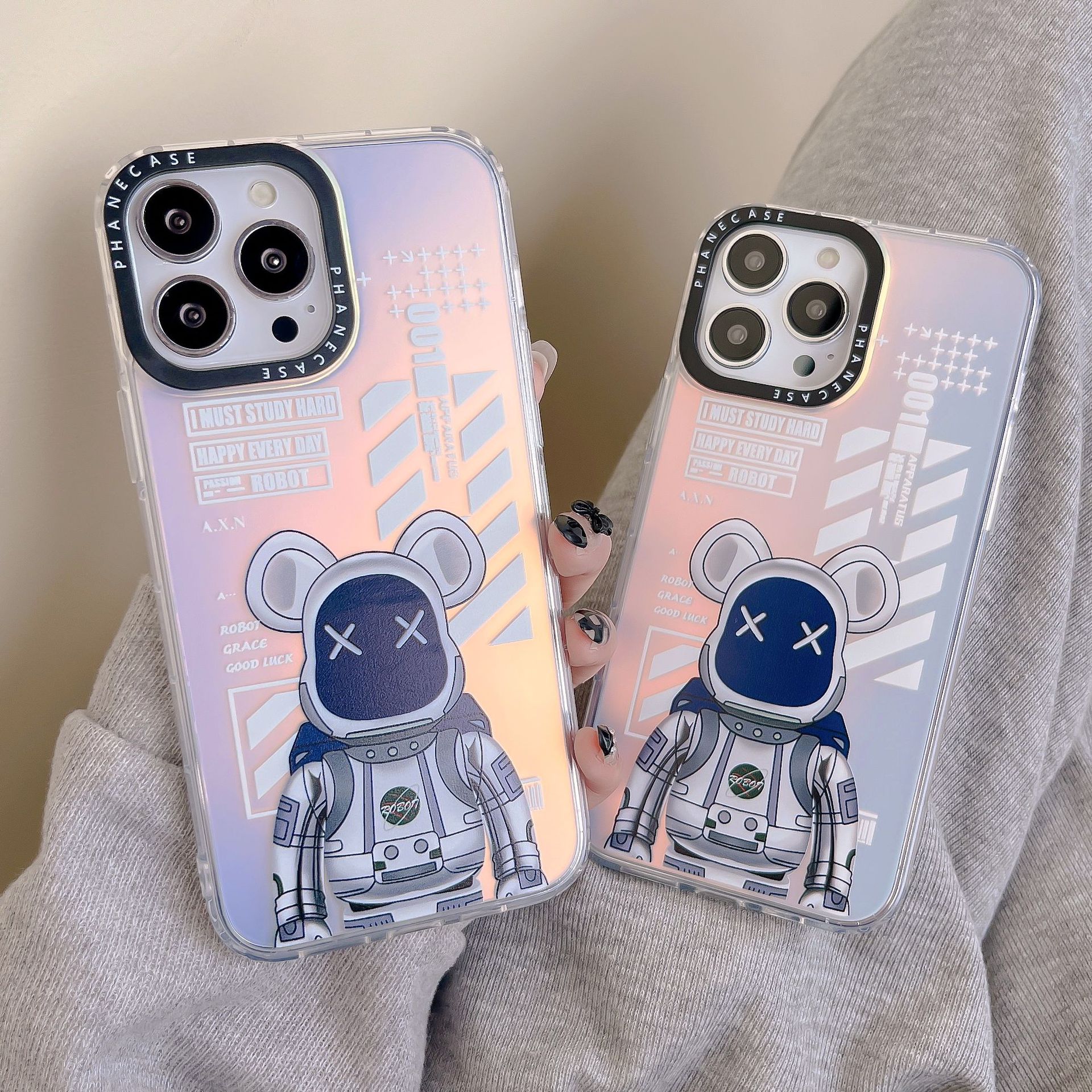 Laser Cartoon 14 is suitable for iPhone14Promax and iPhone 13Pro phone cases. 12 Personalized and 11 shockproof XSMAX pic 13