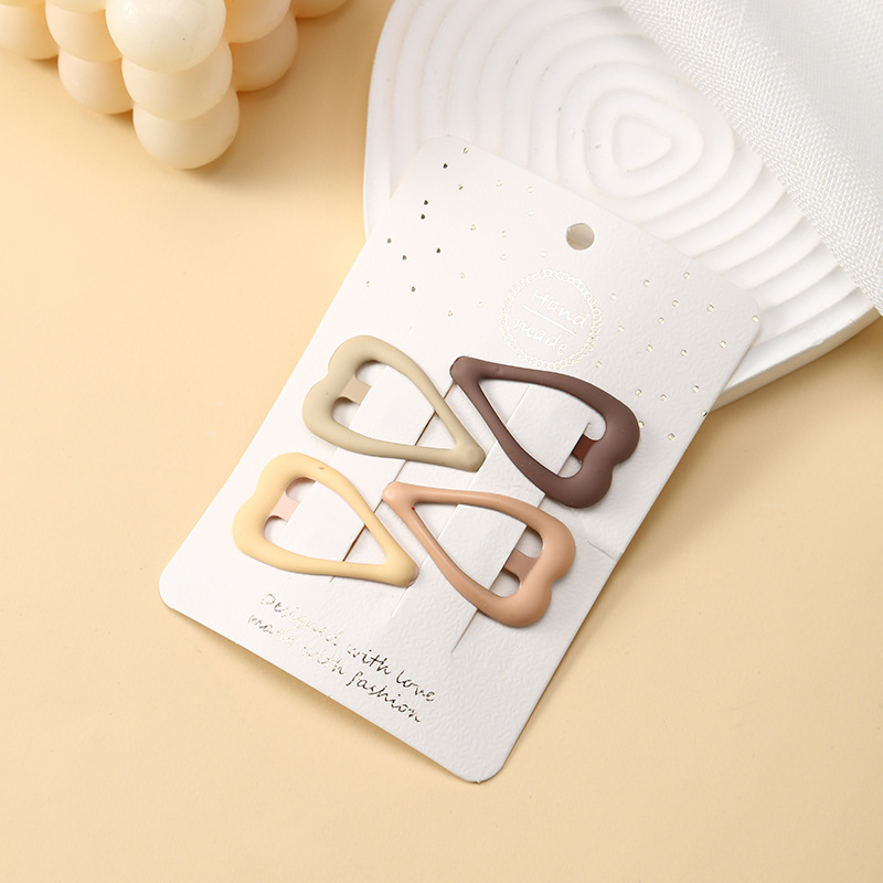 春夏款奶咖系儿童发夹小女孩后脑勺碎发bb夹刘海夹侧边发卡现货详情11