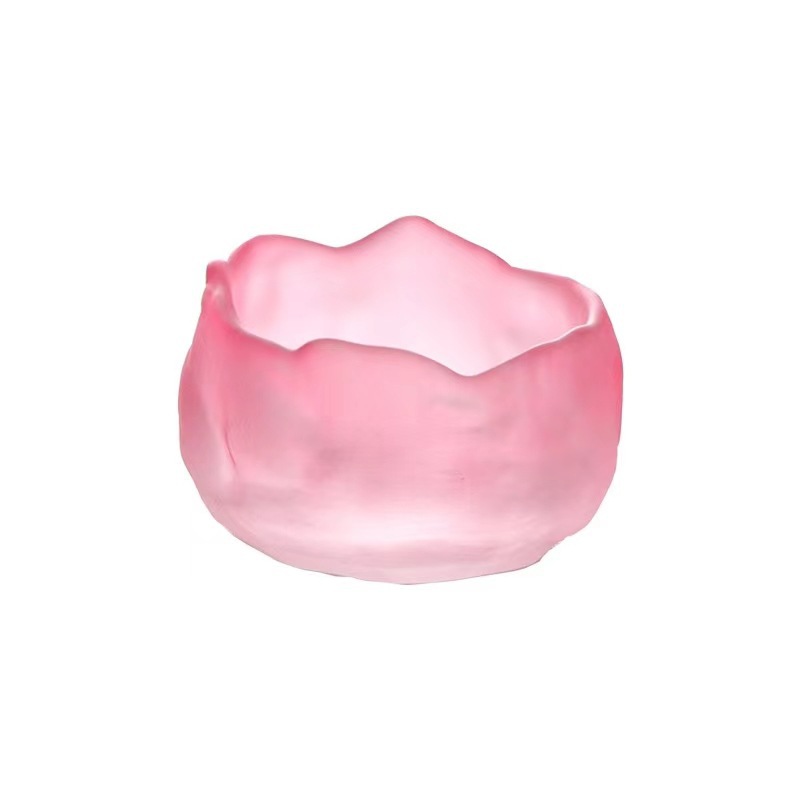 INS First Snow Glass Tea Cups with high appearance standards, Japanese snow release cups, transparent frosted tea tasting cups, handcrafted glass Shangshen cups, and other selected categories pic 17